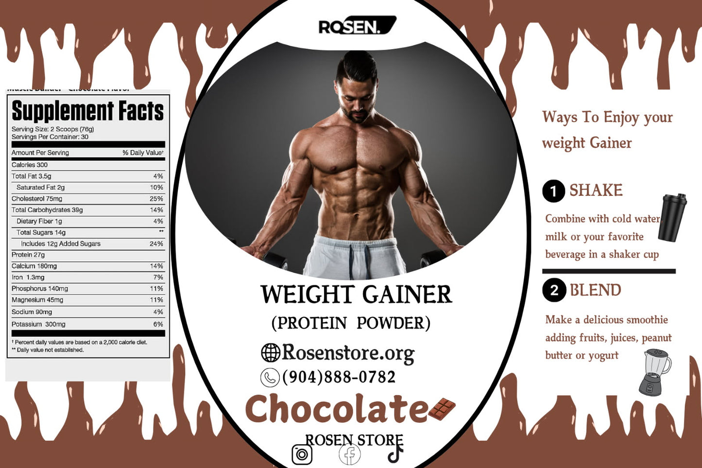 WEIGHT GAINER (Protein Powder)