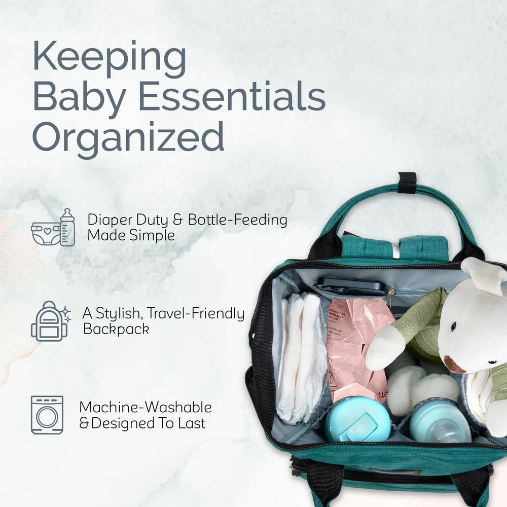 Waterproof Diaper Bag Backpack